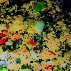 A picture of Dambun couscous.