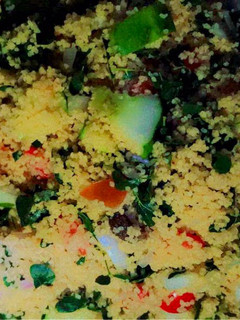 A picture of Dambun couscous.