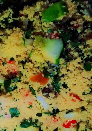A picture of Dambun couscous.