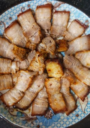 Hình của món Ba chỉ rô ti.