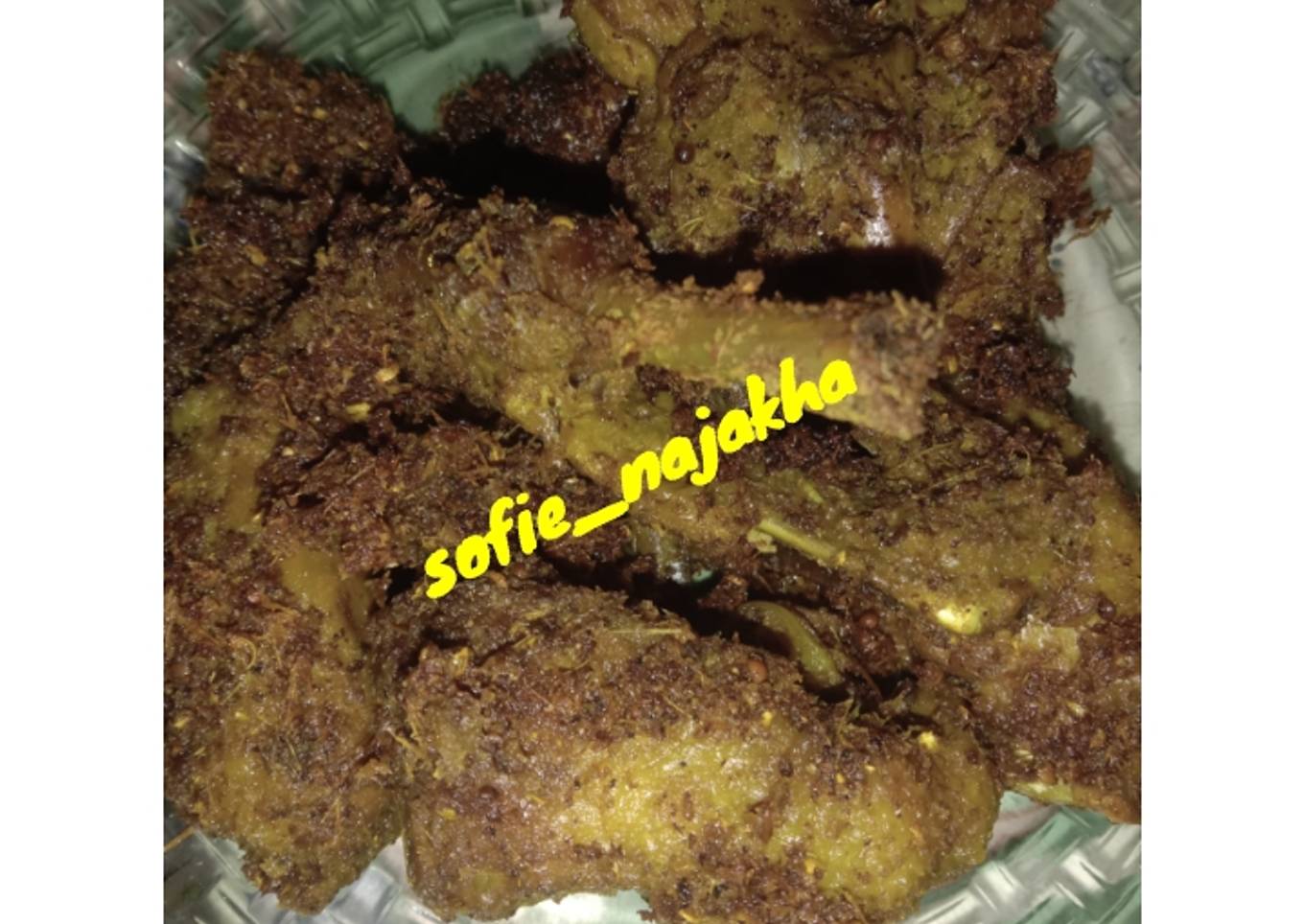 Bebek ukep poyah lengkuas/laos