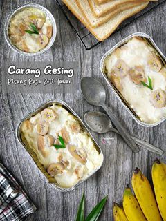 Foto resep Carang Gesing Pisang Roti Tawar