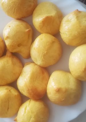 Sajtos pufi pogácsa recept fotója