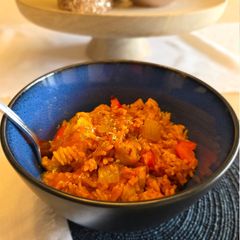 Neil's Ultimate Meal Prep Peri Peri Chicken & Spicy Rice A picture of Neil's Ultimate Meal Prep Peri Peri Chicken & Spicy Rice.