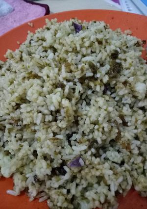 Foto resep Nasi goreng sambel ijo simple
