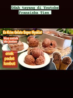 Foto resep Cara Membuat Es Krim Gelato Italia | Es krim Ide Jualan