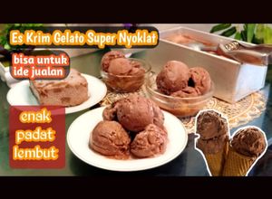 Foto resep Cara Membuat Es Krim Gelato Italia | Es krim Ide Jualan