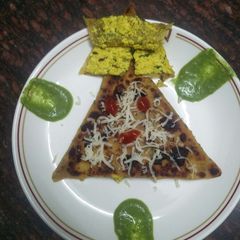 A picture of Paneer paratha.