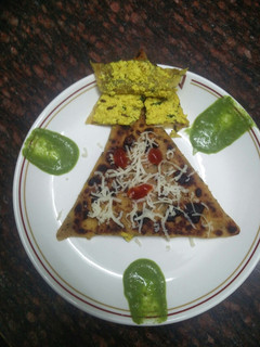 A picture of Paneer paratha.