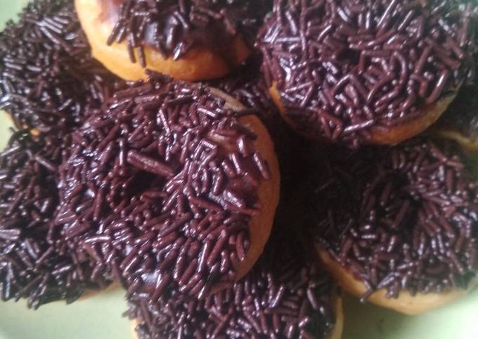 Anti Ribet, Buat Donat Ekonomis No telur, No kentang, No susu Bunda Pasti Bisa