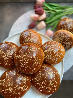 Puha hamburger buci recept fotója