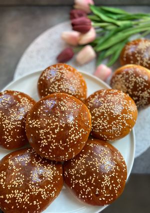 Puha hamburger buci recept fotója