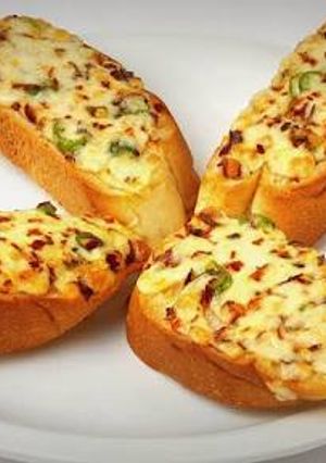 A picture of Garlic cheese toast.