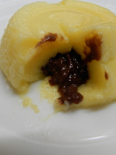 Una foto de Flan relleno