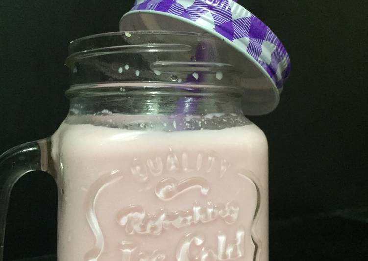 How to Prepare Quick Rose milk