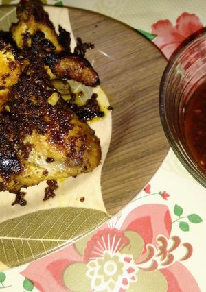 Foto resep Ayam Bakar Mentega Bumbu Kunyit
