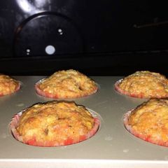 A picture of Apple carrot Muffins.