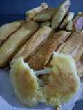 Banderillas y tortitas de queso