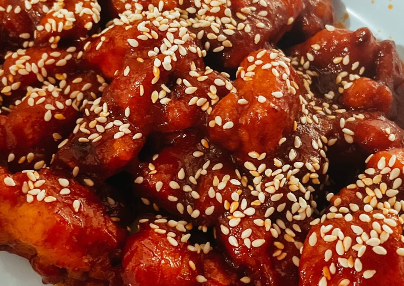 Chicken Popcorn Gochujang