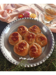 عکسی از دستور نان صبحانه خانگی