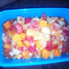 A picture of Fruit salad.