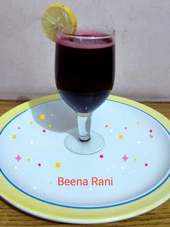 चुकंदर का ताजा जूस (chukandar ka taza juice recipe in Hindi) रेसिपी मुख्य फोटो