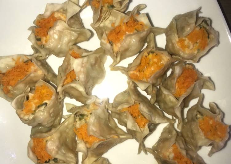 Cara Gampang Menyiapkan Siomay ayam udang sayur yang Sempurna