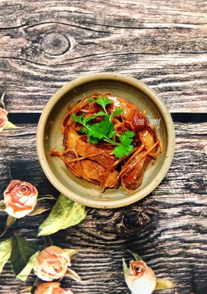 Hình của món Thịt Heo Kho Gừng.