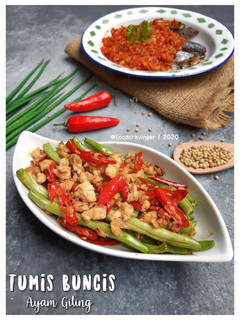Foto resep Tumis Buncis Ayam Giling
