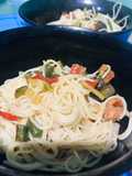 Miso eggplant shake soumen