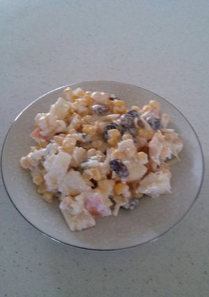 Una foto de Ensalada de elote