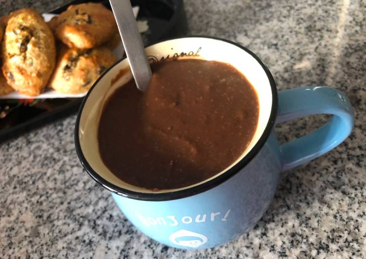Mi chocolate caliente sin lactosa