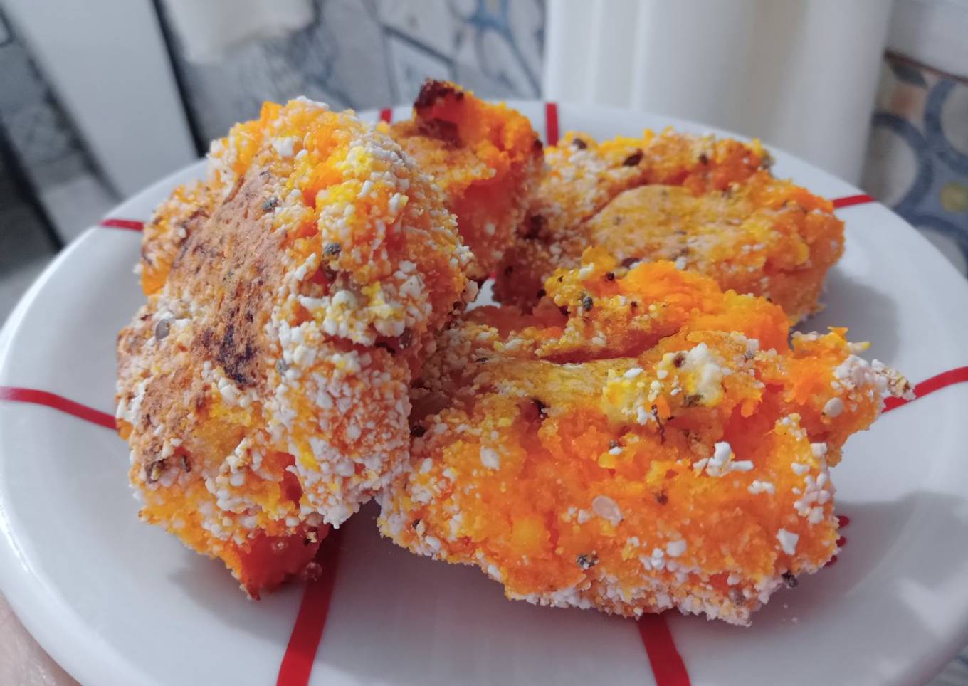 Bombas de calabaza y ricota 🏵 sin tacc