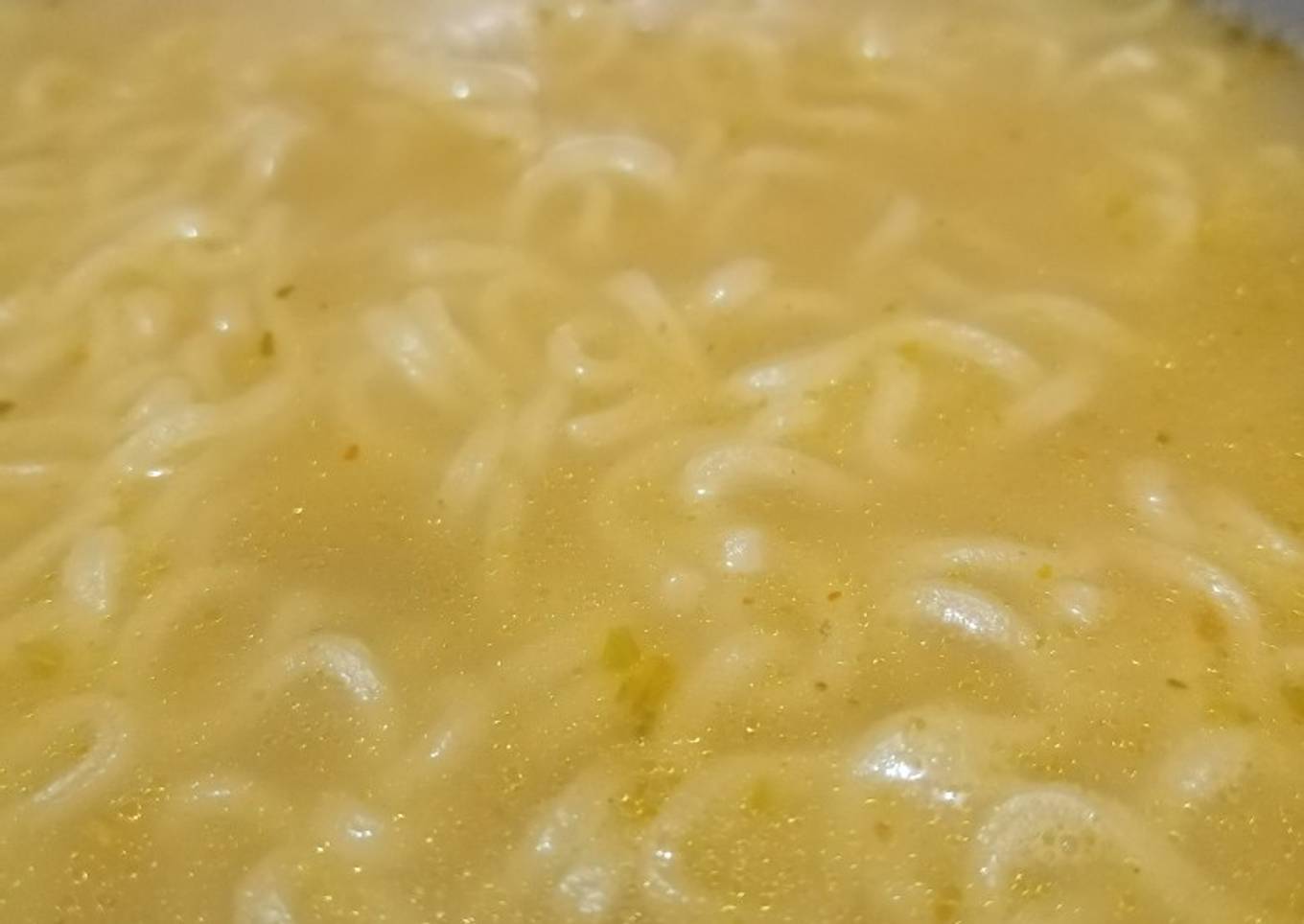 Maggi chatt patta soup