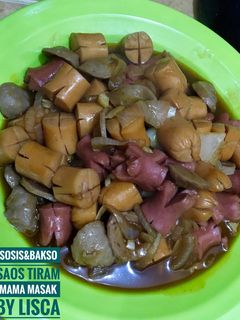 Foto resep Sosis&bakso saos tiram