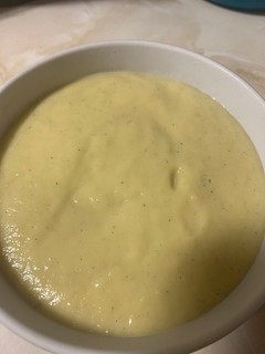 Una foto de Crema de calabacín