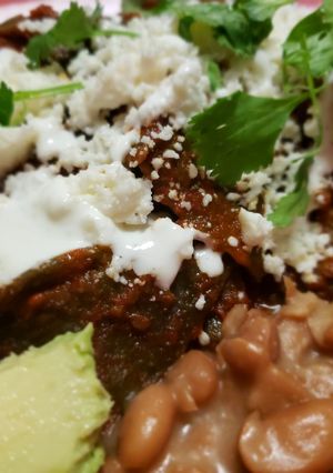 Una foto de Chilaquiles a mi manera 😍😉Hu3ra Estilo