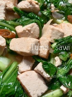 Foto resep Tumis sayur sawi tahu
