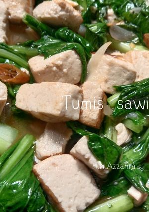 Foto resep Tumis sayur sawi tahu