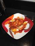 Merluza con tomate