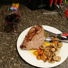 Italian Grilled Beef Roast A picture of Italian Grilled Beef Roast.