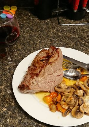 A picture of Italian Grilled Beef Roast.
