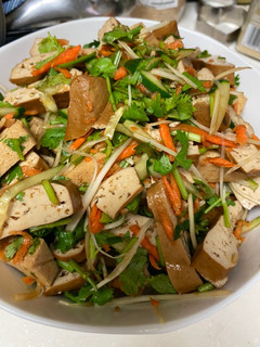 涼拌魯豆干配料簡單層次升級 的食譜成品照片