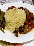 Sauté d'aubergines et haricots verts
