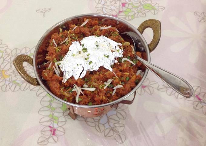 Winter DelightGajar Ka Halwa  Carrot Halwa 