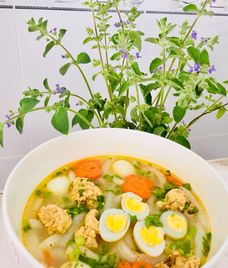 bánh canh tôm xương