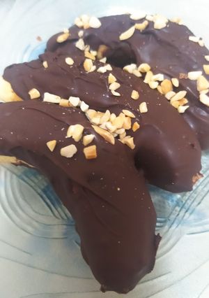 Foto resep Snack Pisang Ambon Frozen Coklat Kacang