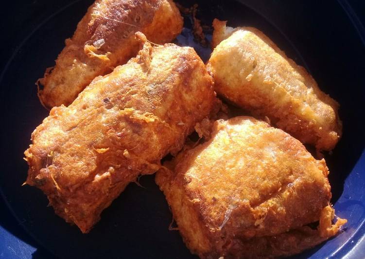 Fried fish with southern coating