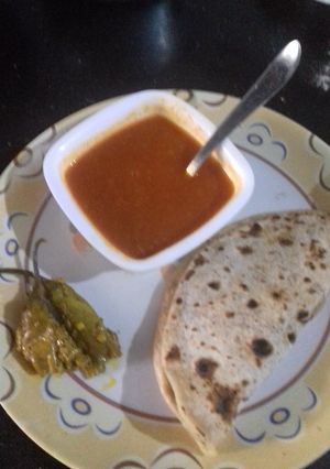A picture of Tomato gravy.