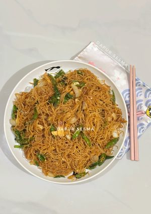 Foto resep Bihun Tumis Cabe ijo